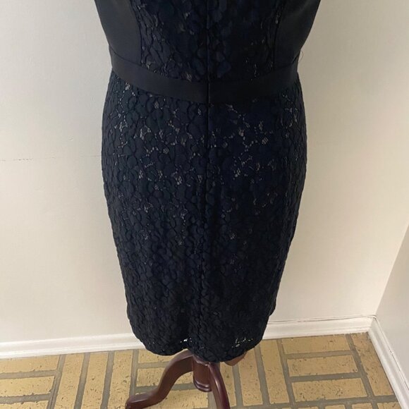 NWT $450 Tory Burch Mariana Lace Dress Black - Picture 10 of 10